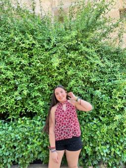 Short vaquero brillantitos