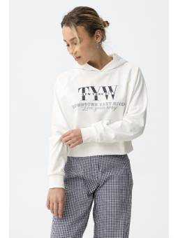 SUDADERA TIFFOSI BLANCA...