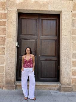 PANTALÓN ALGODÓN BLANCO